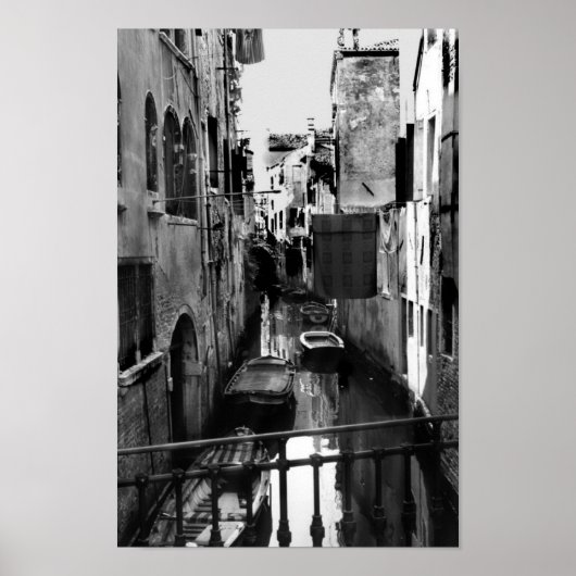 Kanal Venedig, Italien Poster (Vorne)