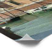 Kanal Venedig-Italien Poster (Ecke)