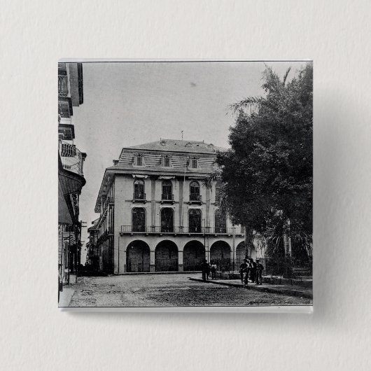 Kanal-Verwaltungs-Gebäude, Panama Button (Vorderseite)