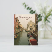 Kanal von Venedig Postcard Postkarte (Stehend Vorderseite)