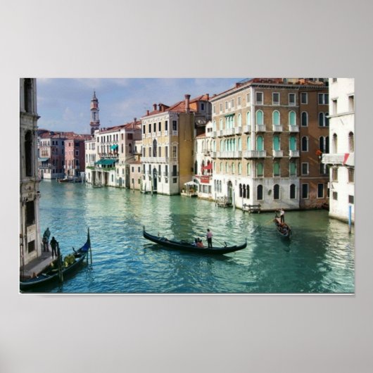 Kanal von Venedig Print Poster (Vorne)