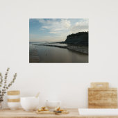 Kanal zum Cardiff Bay Poster (Küche)