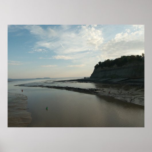 Kanal zum Cardiff Bay Poster (Vorne)