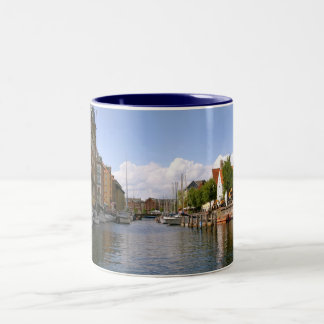 Kanalausflug, Kopenhagen Zweifarbige Tasse