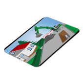 Kanalbaustelle Magnet (Linke Seite)