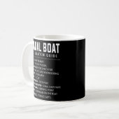Kanalboot & Narrowboat für Barge Boat Eigentümer 4 Kaffeetasse (Vorderseite Links)