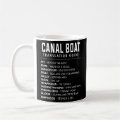 Kanalboot & Narrowboat für Barge Boat Eigentümer 4 Kaffeetasse (Links)