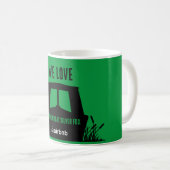 Kanalboot zu mieten kaffeetasse (VorderseiteRechts)