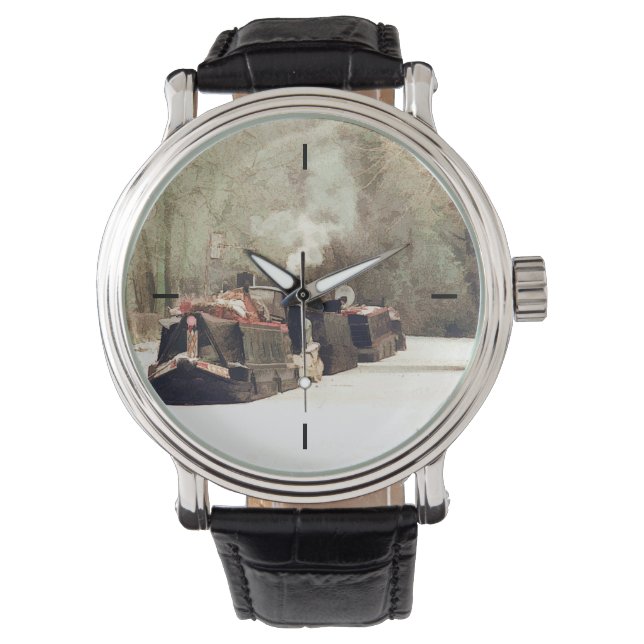 KANALBOOTE ARMBANDUHR (Vorderseite)