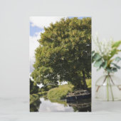 Kanalboote Briefpapier (Stehend Vorderseite)