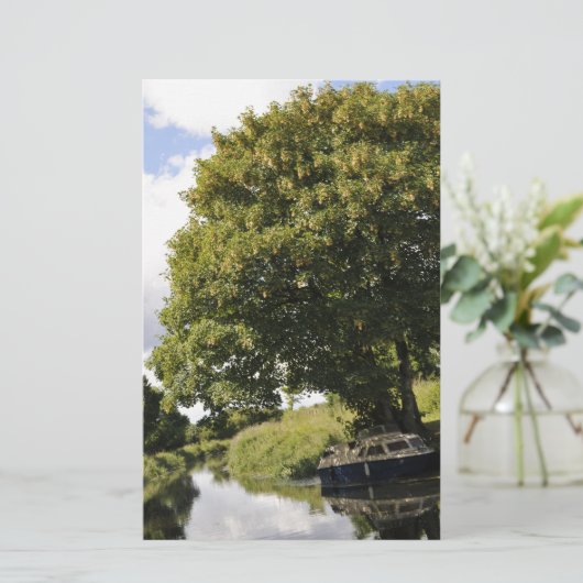 Kanalboote Briefpapier (Stehend Vorderseite)