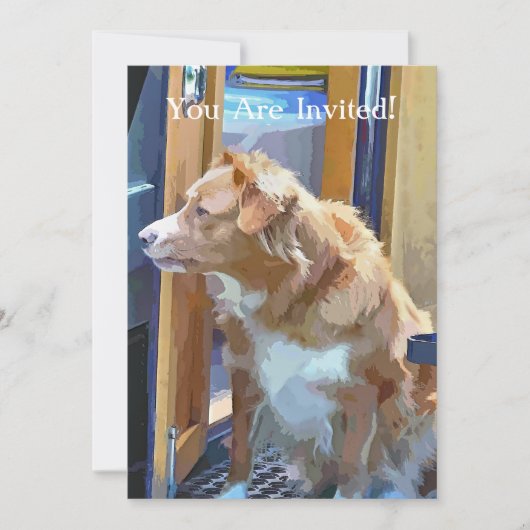 KANALBOOTE EINLADUNG (Vorderseite)