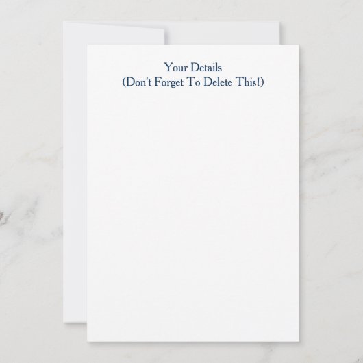 KANALBOOTE EINLADUNG (Rückseite)