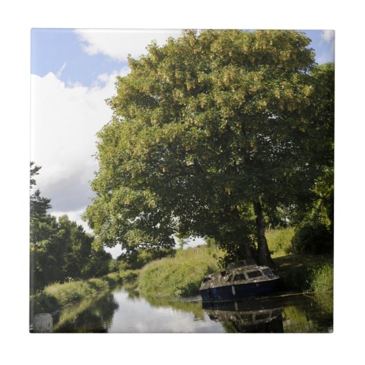 Kanalboote Fliese (Vorderseite)