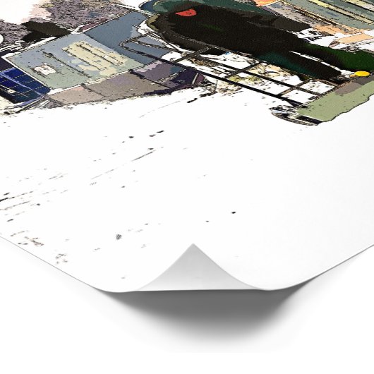 KANALBOOTE FOTODRUCK (Ecke)