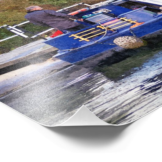 KANALBOOTE FOTODRUCK (Ecke)