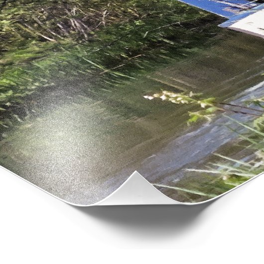 KANALBOOTE FOTODRUCK (Ecke)