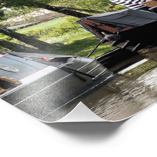 KANALBOOTE FOTODRUCK (Ecke)