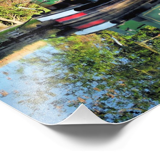 KANALBOOTE FOTODRUCK (Ecke)