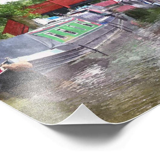 KANALBOOTE FOTODRUCK (Ecke)