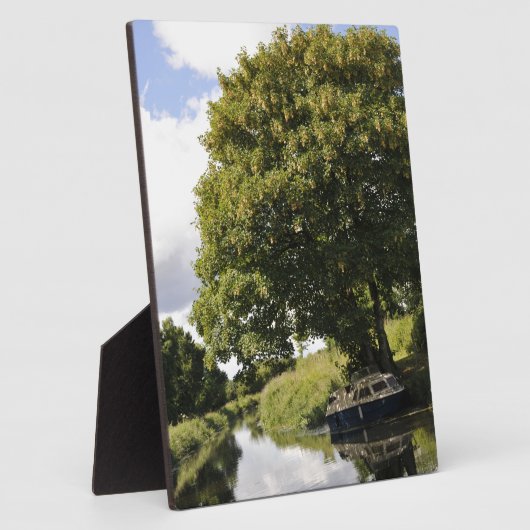 Kanalboote Fotoplatte (Seite)