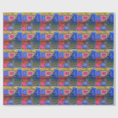 KANALBOOTE GESCHENKPAPIER (Flach)