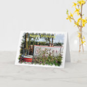 KANALBOOTE KARTE (Gelbe Blume)