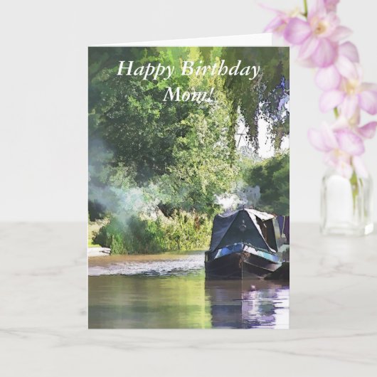 KANALBOOTE KARTE (Orchidee)