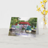 KANALBOOTE KARTE (Gelbe Blume)