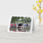 KANALBOOTE KARTE (Gelbe Blume)