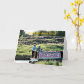 KANALBOOTE KARTE (Gelbe Blume)