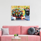 KANALBOOTE LEINWANDDRUCK (Insitu (Wohnzimmer))