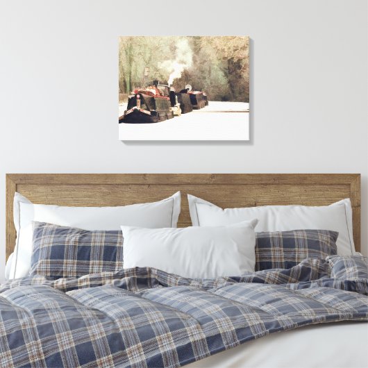 KANALBOOTE LEINWANDDRUCK (Insitu (Schlafzimmer))