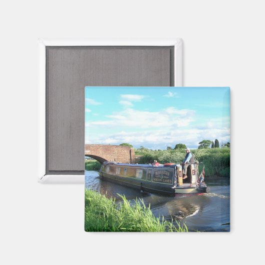 KANALBOOTE MAGNET (Vorderseite/Rückseite)