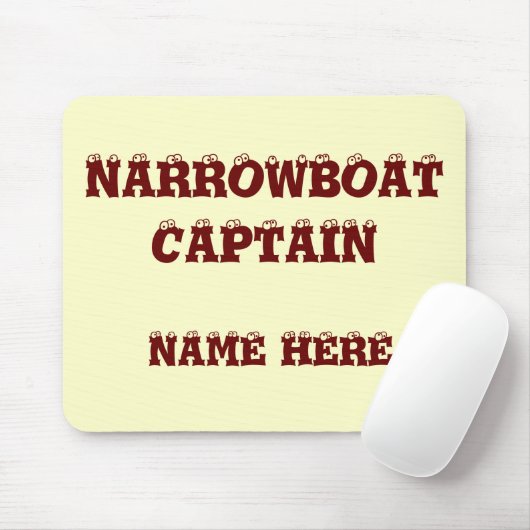 KANALBOOTE MOUSEPAD (Mit Mouse)