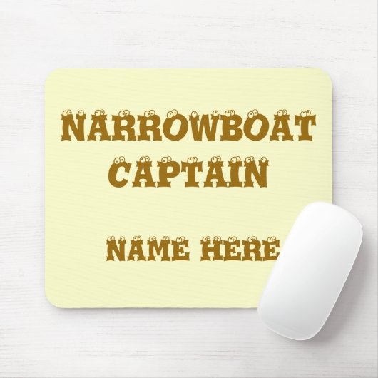 KANALBOOTE MOUSEPAD (Mit Mouse)