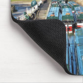 Kanalboote Mousepad (Ecke)