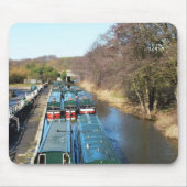 Kanalboote Mousepad (Vorne)