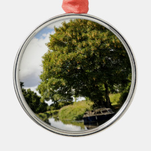Kanalboote Ornament Aus Metall