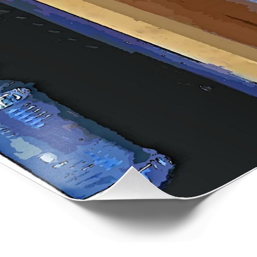 KANALBOOTE POSTER (Ecke)