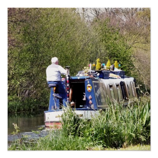 KANALBOOTE POSTER (Vorderseite)