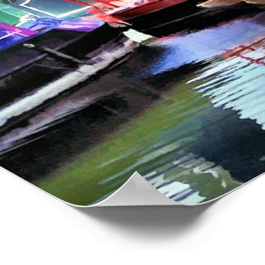 KANALBOOTE POSTER (Ecke)