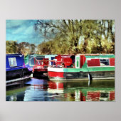 KANALBOOTE POSTER (Vorne)