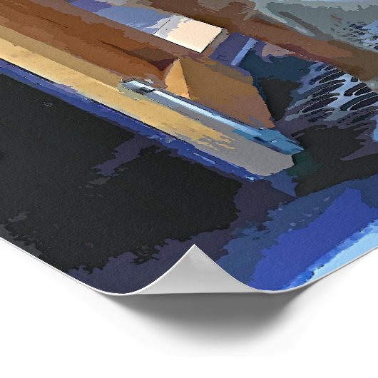 KANALBOOTE POSTER (Ecke)