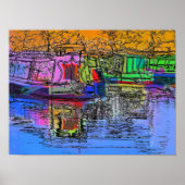 KANALBOOTE POSTER (Vorne)