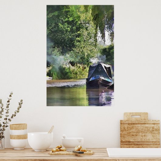 KANALBOOTE POSTER (Küche)