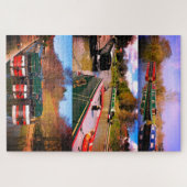 Kanalboote Puzzle (Horizontal)