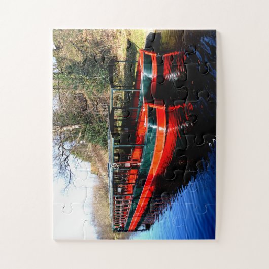 Kanalboote Puzzle (Vertikal)