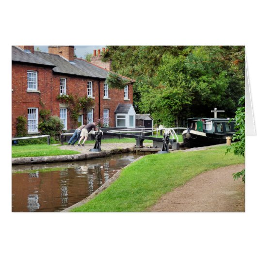 KANALBOOTKARTE (Vorderseite (Horizontal))