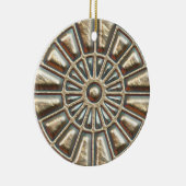 Kanaldeckel Keramikornament (Rechts)